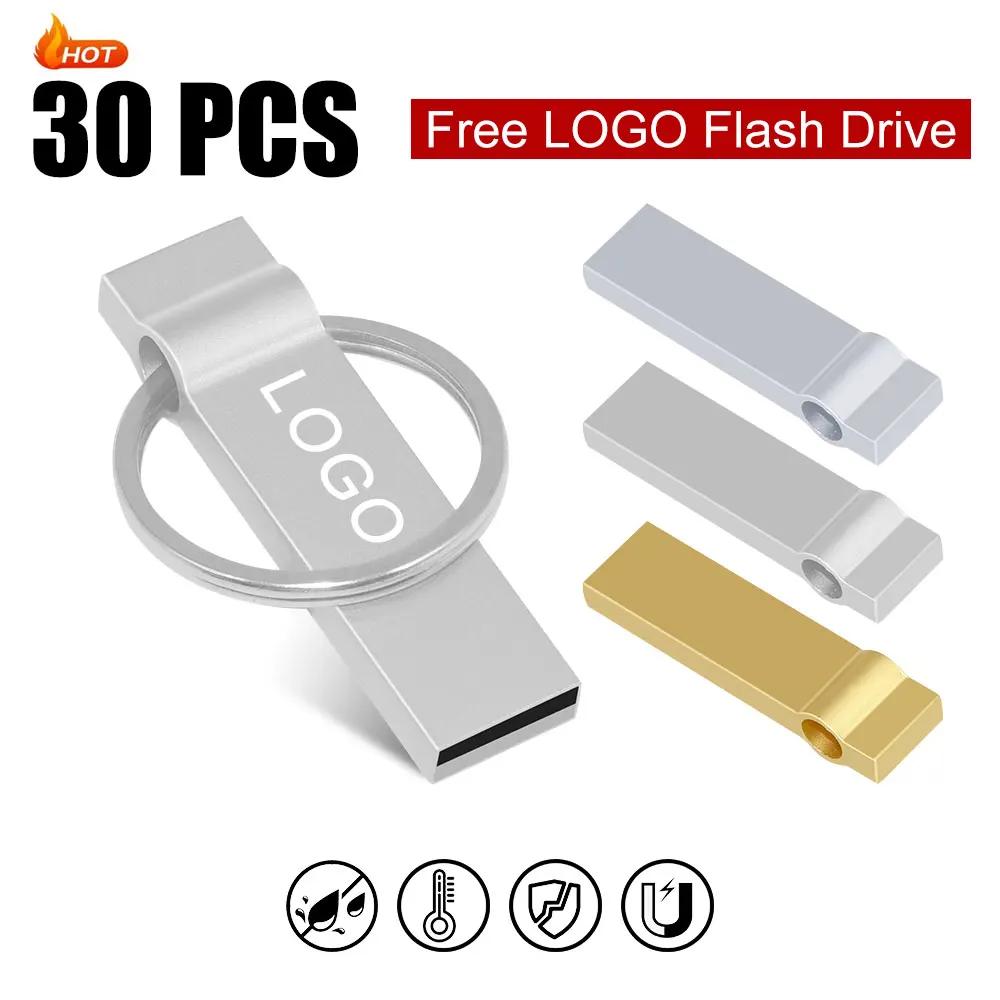   ̺ USB ÷ ̺, ̺ ݼ USB ƽ, ü  ΰ , 4GB, 8GB, 2.0, 16GB, 32GB, 64GB, 128GB, 30PCs/Ʈ